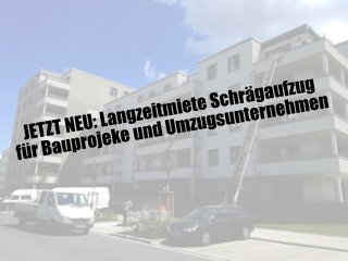 Langzeitmiete Schrägaufzug